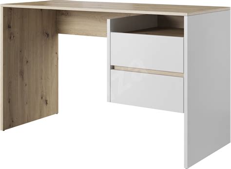 Písací stôl v dekore betónu