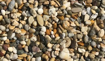 Rozličné druhy štrku a piesku