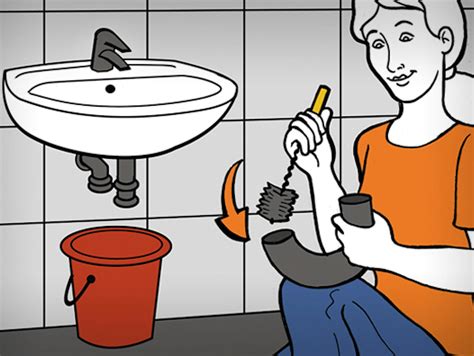 Ilustrácia použitia čistiacej špirály v odtoku