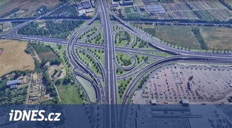 Vizualizácia prestavby križovatky D1/D2 Brno-jih
