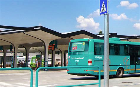 Autobusová stanica Nitra pred rekonštrukciou