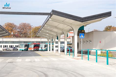 Nová oddychová zóna autobusovej stanice Nitra