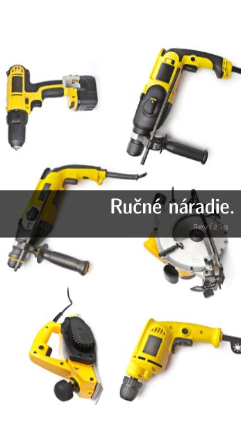 Rôzne typy ručného náradia