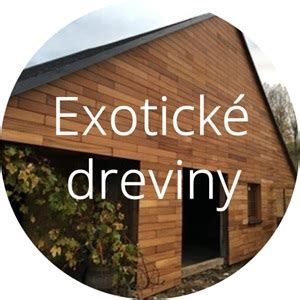 Exotické dreviny na fasádu