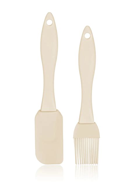 Detail bambusovej rukoväte silikónovej stierky