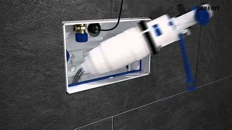 Schéma inštalácie podomietkového modulu Geberit