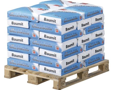 Paleta s vrecami cementového poteru