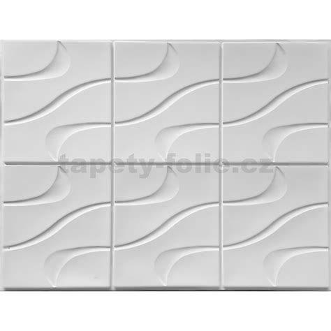 Biele 3D obkladové panely v interiéri