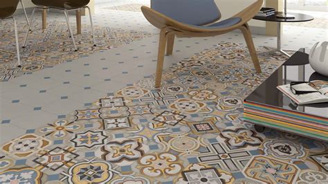 Retro dlažba patchwork vzor