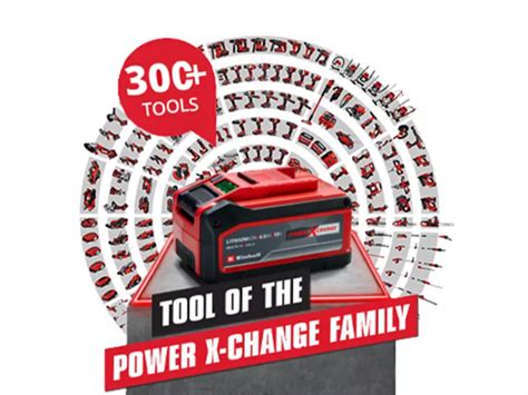 Prehľad systému Einhell Power X-Change