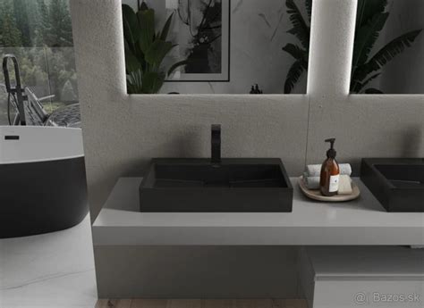 moderné kúpeľňové umývadlo v minimalistickom interiéri