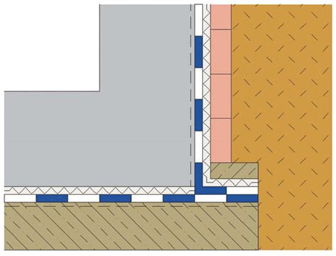 Detail spodnej strany dlaždice Fortelock s kanálikmi