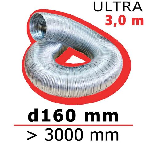 Flexibilné hliníkové vetracie potrubie
