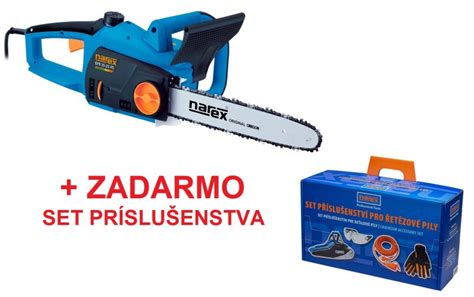 Elektrické reťazové píly Narex v akcii