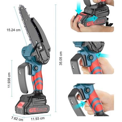 Ergonomický dizajn rukoväte elektrickej píly