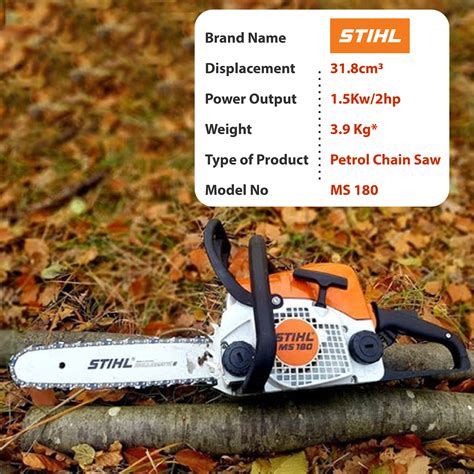 Hodnotenie používateľov motorových píl Stihl MS 180