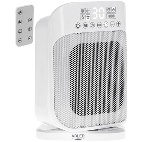 Kompaktný teplovzdušný ventilátor s LED displejom