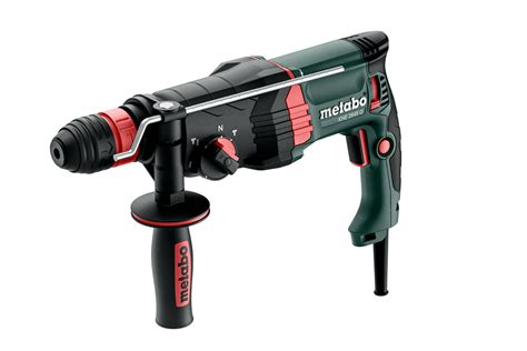 Detail vŕtacieho kladiva Metabo s funkciami