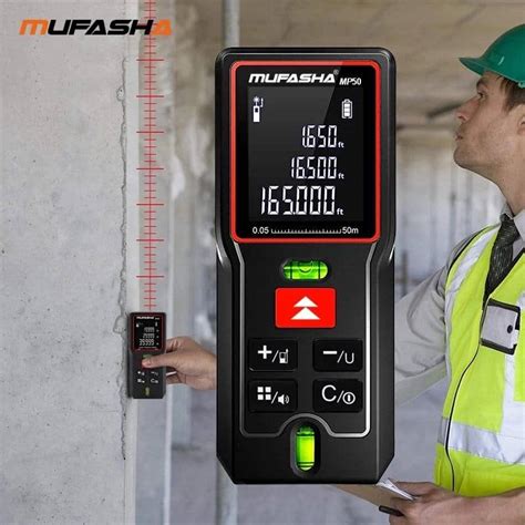 laserový merač vzdialenosti v akcii