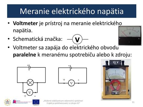 Meranie napätia multimetrom
