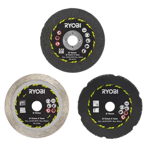 Rôzne typy rezných kotúčov na kov