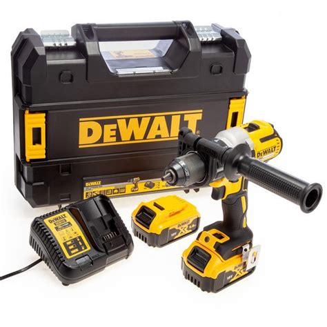 Detail skľučovadla a LED osvetlenia vŕtačky DeWALT DCD996P2