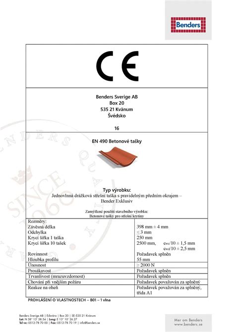 Certifikáty CE a PZH