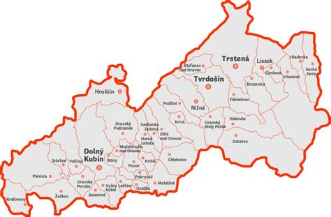 Geografická mapa okolia obce Radoma a vodné toky