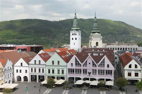 Historické centrum Lučenca - Kubínyiho námestie