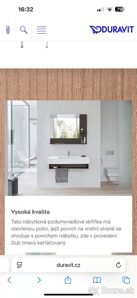 Dizajnové umývadlo Duravit Vero v modernom interiéri