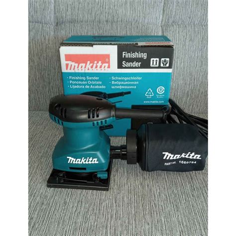 Obsah balenia vibračnej brúsky Makita BO4557