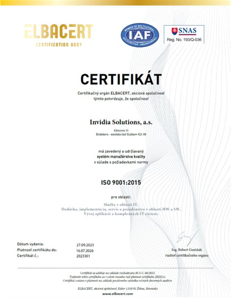 Certifikácie elektroizolačných pások