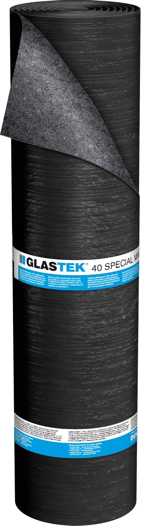 Detail asfaltového pásu GLASTEK 40 SPECIAL MINERAL s minerálnym posypom