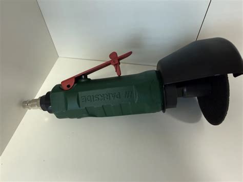 Pneumatická rezná brúska Parkside Pdts 6.3 C4 pre presné rezy