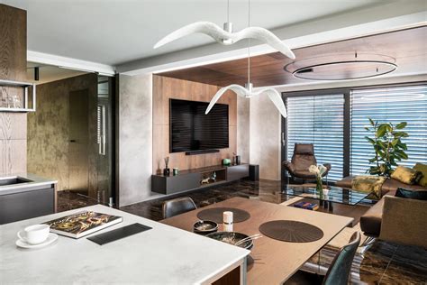 Interiér s polystyrénovými stropnicami