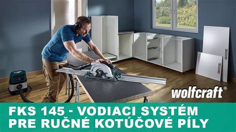 Presné rezanie s vodiacou lištou