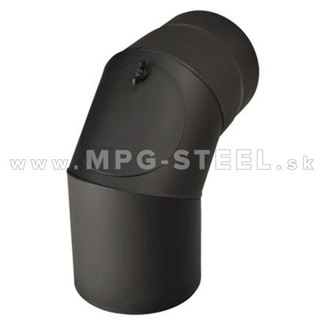 dymove koleno s cistiacim otvorom 200mm