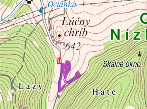 Mapa umiestnenia závodu AKORD Tvárnice v Liptovskej Štiavnici