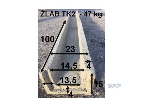 Betónový káblový žľab FILCOTEN® HPC