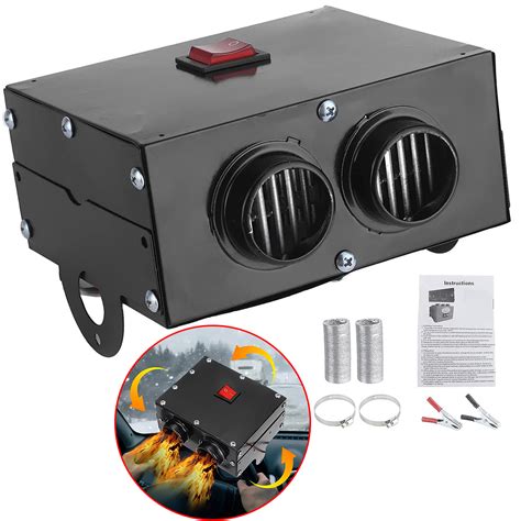 Prenosný 12V termoventilátor do auta s funkciou kúrenia a chladenia
