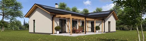 Bungalov s upravenou záhradou a terasou