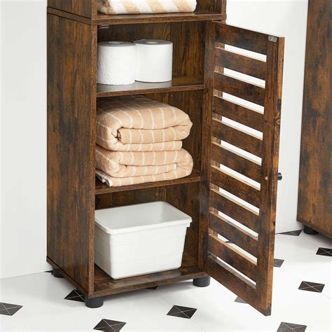 rustikálna kúpeľňová skrinka