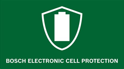 Technológia Bosch Electronic Cell Protection (ECP)