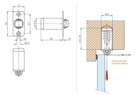 Kontrola priliehania dverí k zárubni