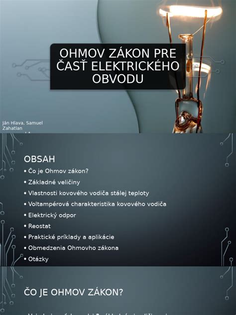 Porovnanie elektrického obvodu s ideálnymi a reálnymi kontaktmi