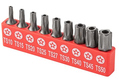 Technický nákres Torx bitu T25