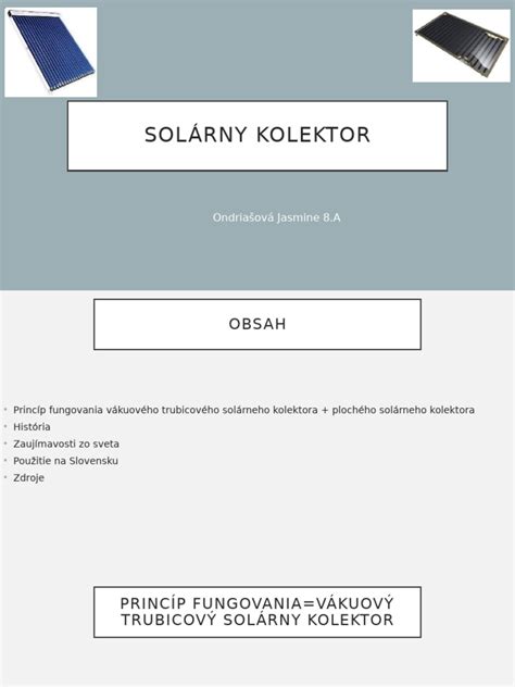 Vizualizácia plochého a vákuového solárneho kolektora