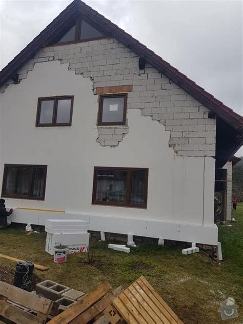 Prípravné práce pred zateplením fasády