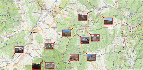 Historická mapa okolia Rimavskej Píly s vyznačením rieky Rimavy a okolitých obcí