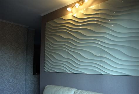 3D PVC panely v modernom interiéri